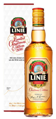 Linie Aquavit als Limited Christmas Edition 2016 erhältlich