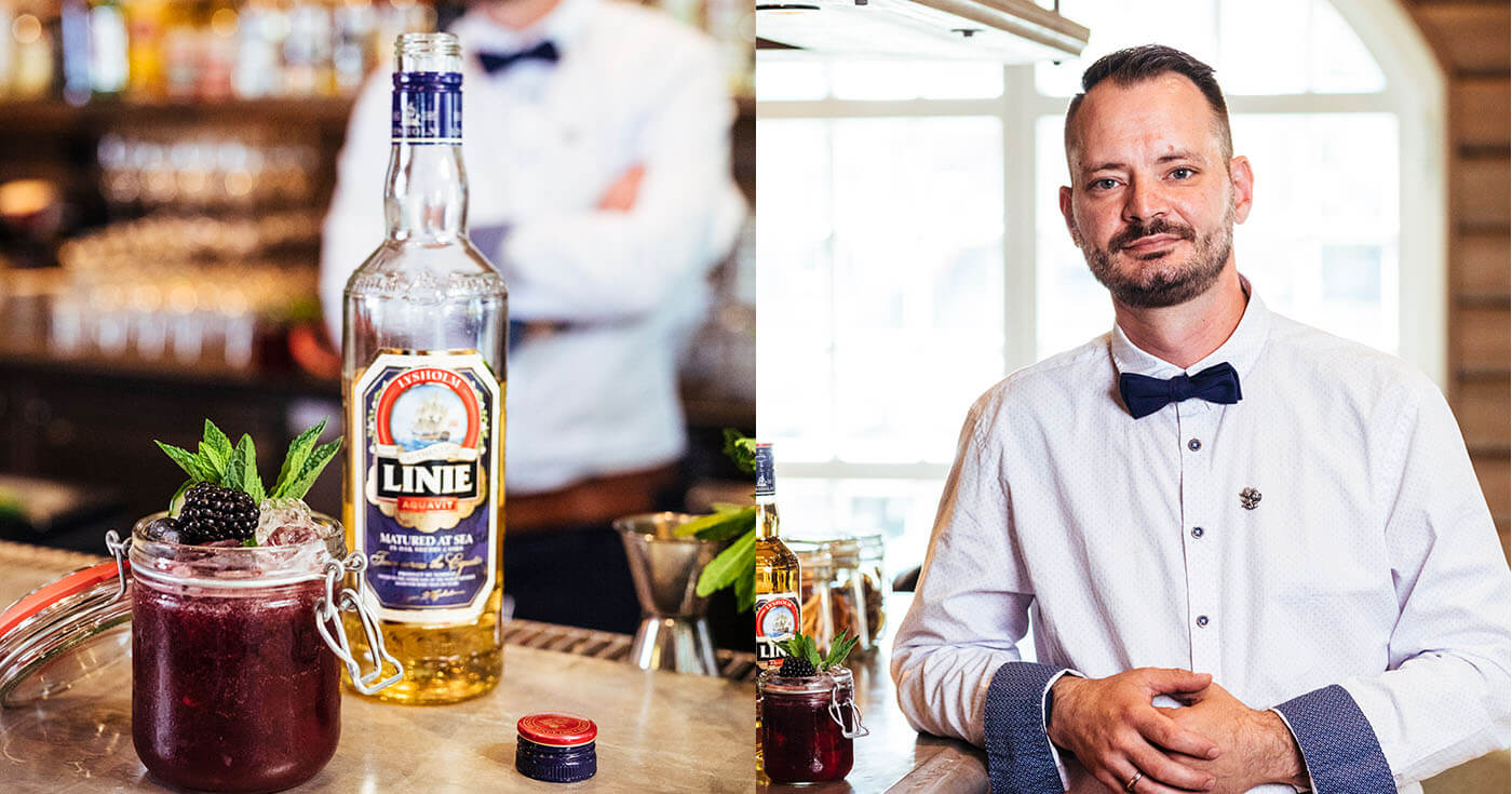 „Summer of Norway“: Roy Berg entwickelt fruchtige Drinkidee mit Linie Aquavit