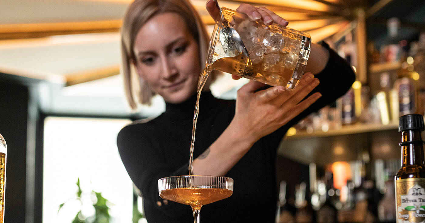 „Tamarri“: Paulina Nowakowska kreiert Drink mit Linie Aquavit