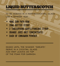 Liquid Butterscotch