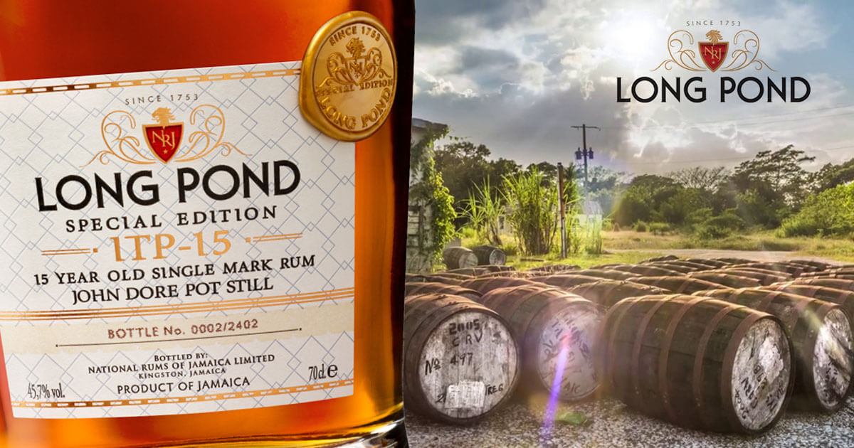 Limited Edition: Long Pond ITP 15 Jahre Single Mark Rum angekommen
