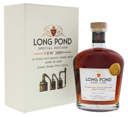 Long Pond VRW 2003 18 Jahre Single Cask Rum