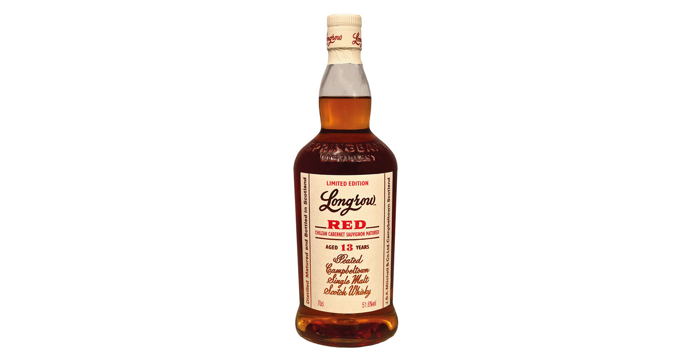 Cabernet Sauvignon: Springbank Distillery mit Longrow Red 13 Jahre