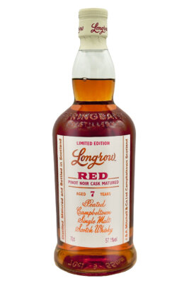 Longrow Red 7 Jahre Pinot Noir Cask Matured