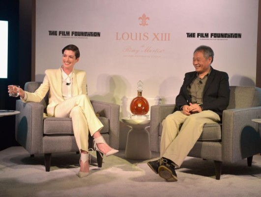 Louis XIII und The Film Foundation treffen Ang Lee und Anne Hathaway