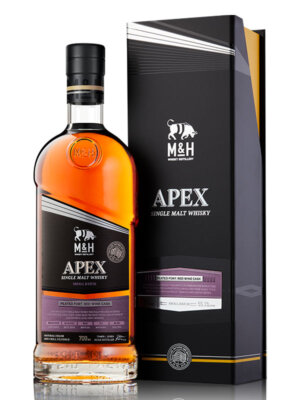 M&H Apex Peated Fortified Red Wine Cask