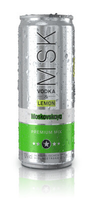 Moskovskaya launcht 'MSK Vodka & Lemon' aus der Dose
