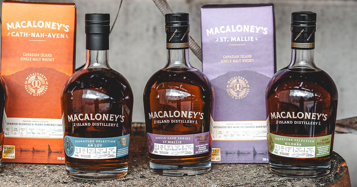 Canadian Whisky: Macaloney’s Island Distillery mit neuem St. Mallie Single Cask