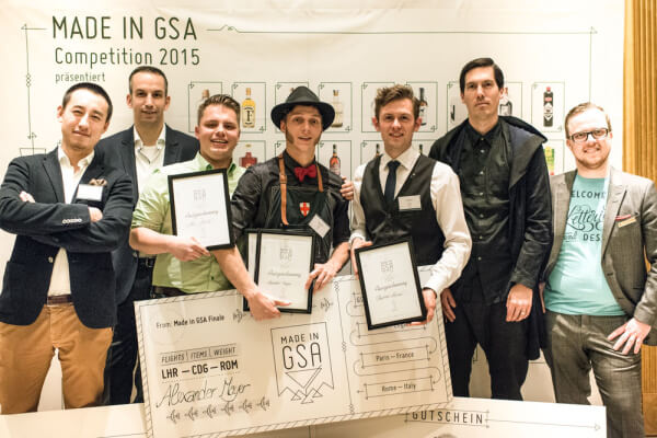 Siegerehrung der 'Made in GSA'-Competition 2015