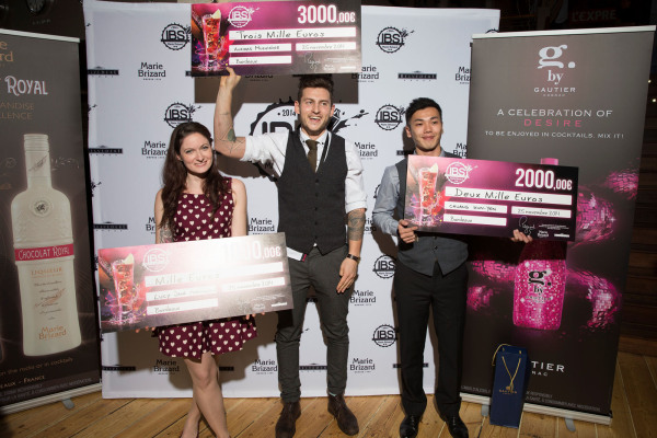 Gewinner des Marie Brizard's International Bartender Seminar 2014