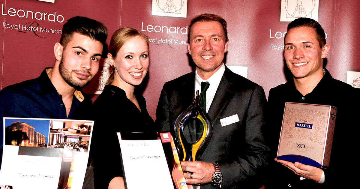 Leonardo Royal Hotel Munich: Ramona Stenglein gewinnt Martell Cognac Cocktail Wettbewerb