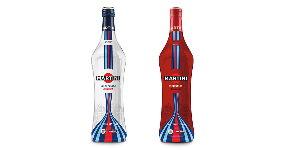 Motorsport: Martini Bianco und Martini Rosso in Racing-Design ab Mitte Juni verfügbar