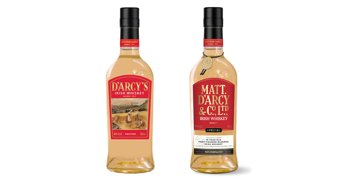 Historische Marke: Matt D’Arcy Irish Whiskey kehrt mit zwei Qualitäten zurück