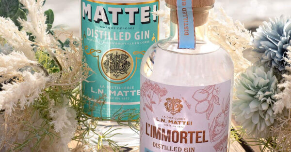Mattei Distilled Dry Gin und L.N. Mattei L'Immortel Distilled Gin
