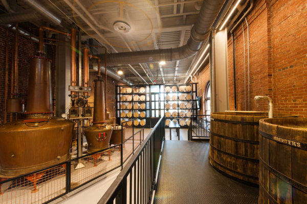 Michter's Fort Nelson Distillery in Kentucky vor Eröffnung
