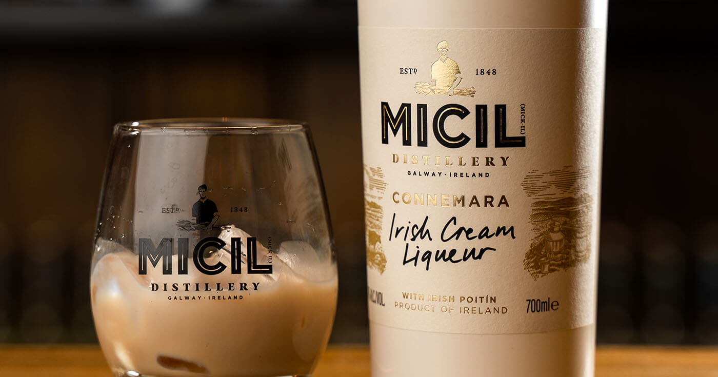 Sahnelikör mit Poitín: Micil Distillery präsentiert Connemara Irish Cream