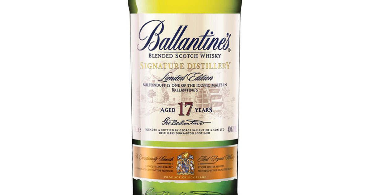 Limitiert: Ballantine’s 17 Jahre Signature Distillery Miltonduff Edition vorgestellt