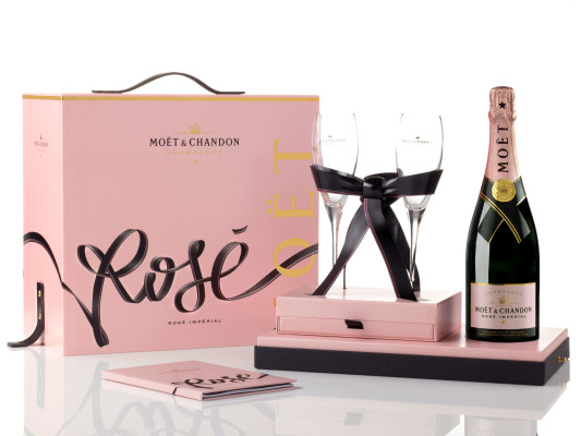 Moët & Chandon Rosé Impérial Tie for Two Coffret