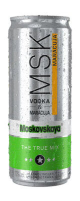 Moskovskaya präsentiert 'MSK Vodka & Maracuja'