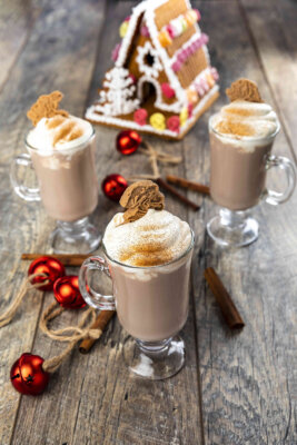 Gingerbread Hot Chocolate Gingerbread Hot Chocolate
