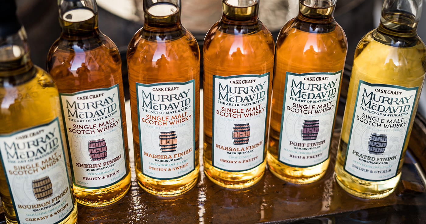 Cask Craft: Murray McDavid mit vielfältig gefinishten Single Malts
