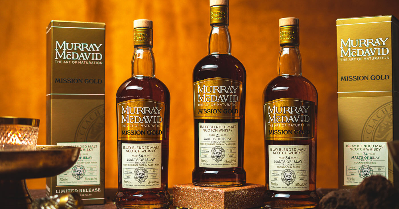 Mission Gold: Murray McDavid stellt Malts of Islay Trilogy vor