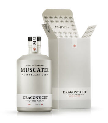 Muscatel Distilled Gin Dragon's Cut 2016 gelauncht