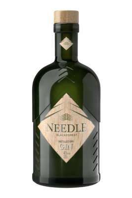 Needle Blackforest Gin erhält neues Flaschendesign