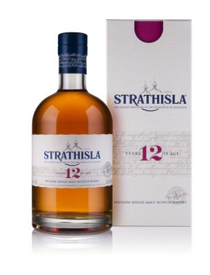 Strathisla 12 Jahre erhält modernes Design für Logo und Flasche