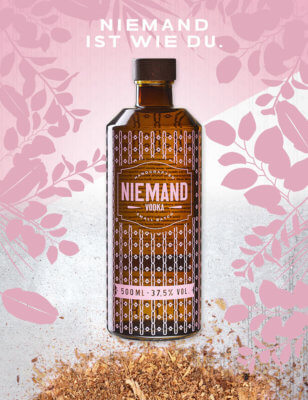 Niemand Vodka - Macher des Niemand Dry Gins mit neuem Produkt