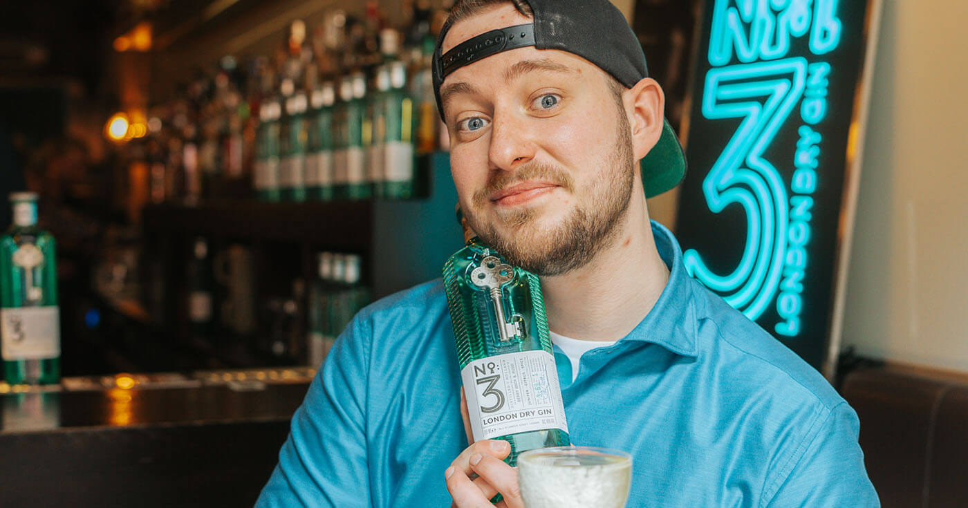 Ausgabe 2024: Andrey Bartlett gewinnt deutsche No. 3 Gin Cocktail Competition