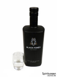 Black Forêt Fine Spirit Glas und Flasche