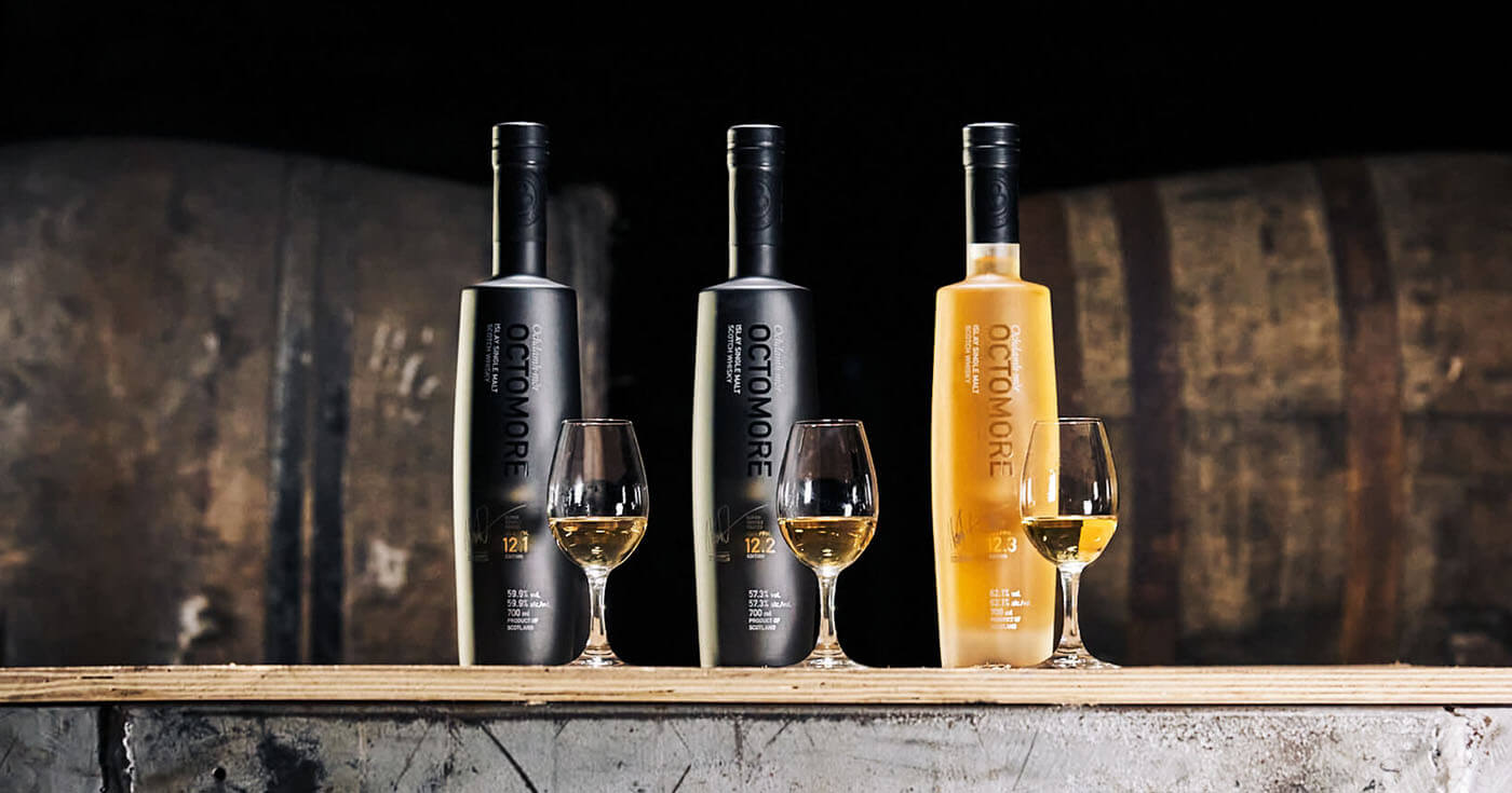 Drei Varianten: Bruichladdich Distillery enthüllt zwölfte Octomore Edition