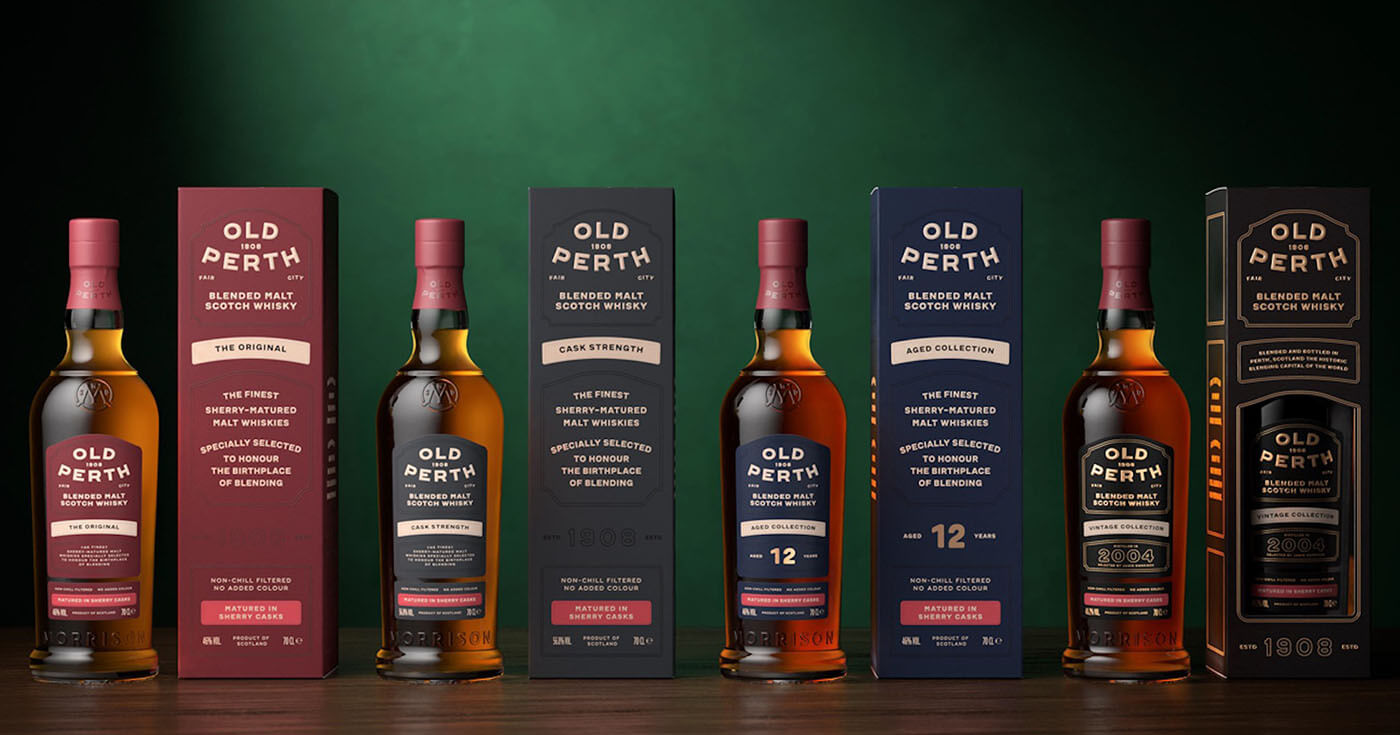 Blended Malts: Morrison Scotch Whisky Distillers erweitern Old Perth Range