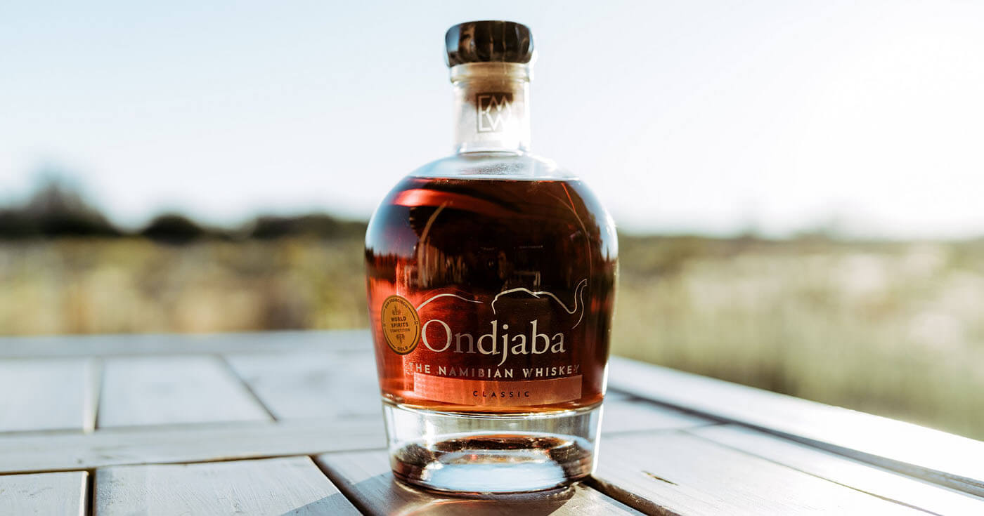 Triple Grain: Ondjaba Namibian Whiskey neu bei Kirsch Import
