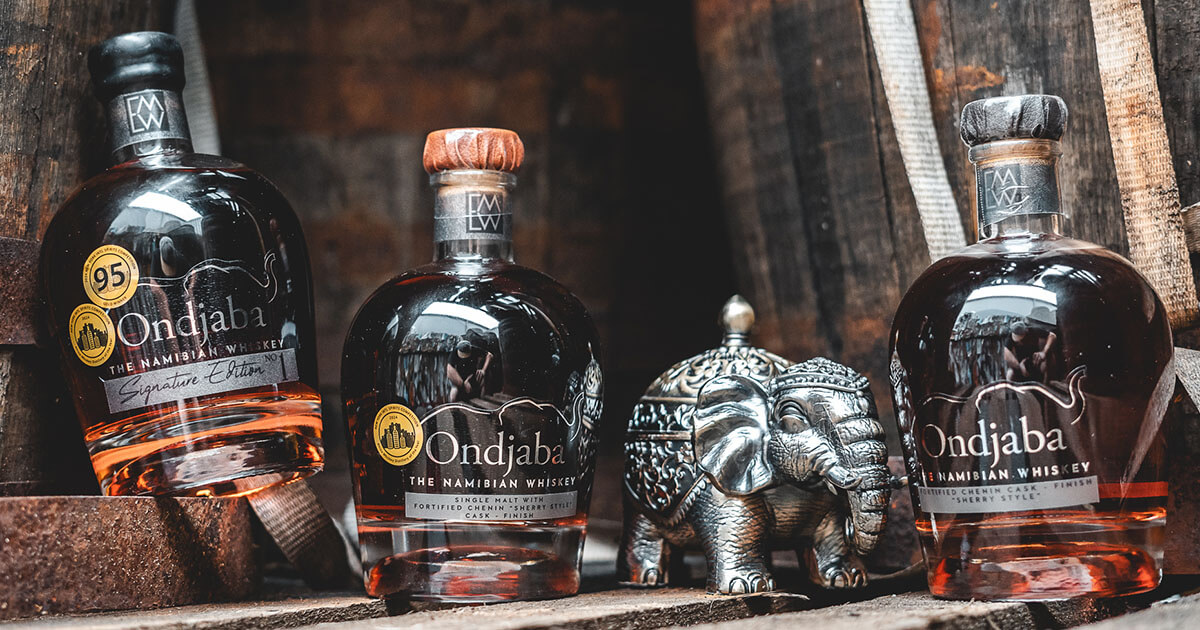 Exoten: Ondjaba Namibian Whiskey mit drei neuen Qualitäten in Deutschland