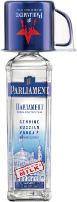 Parliament Vodka im On-Pack mit Mule-Becher erhältlich