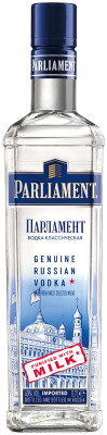 Ab sofort neues Flaschendesign für Parliament Vodka
