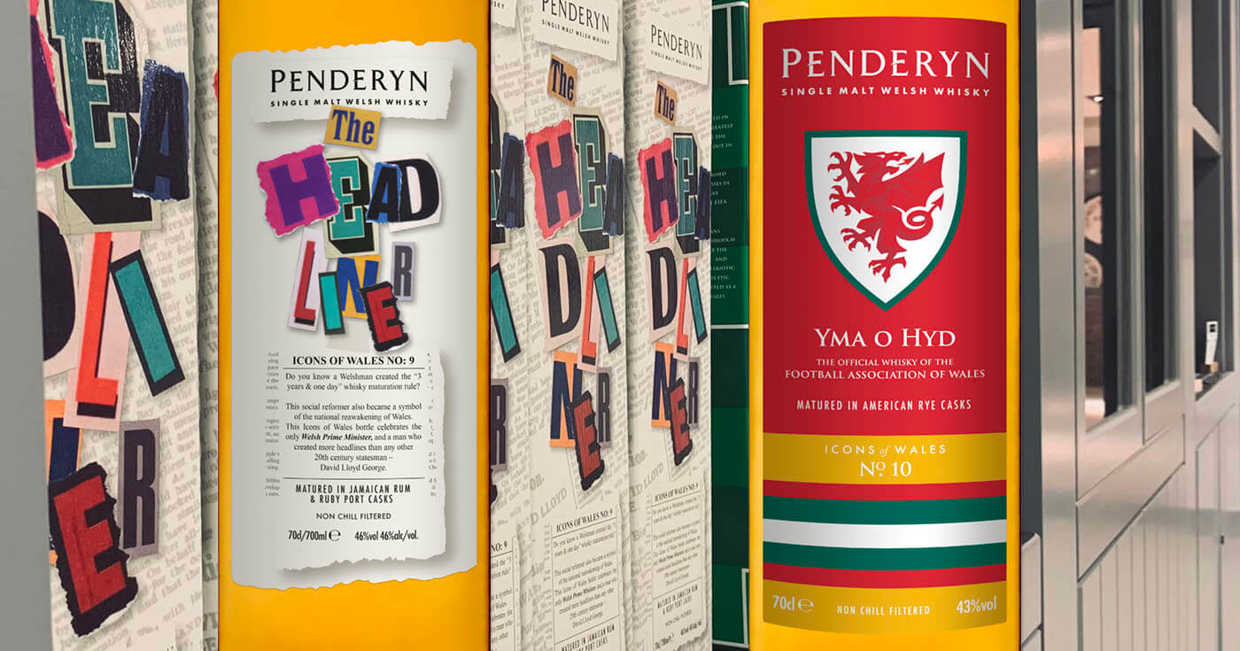 Welsh Whisky: Penderyn mit zwei neuen Limited Editions der „Icons of Wales“-Serie