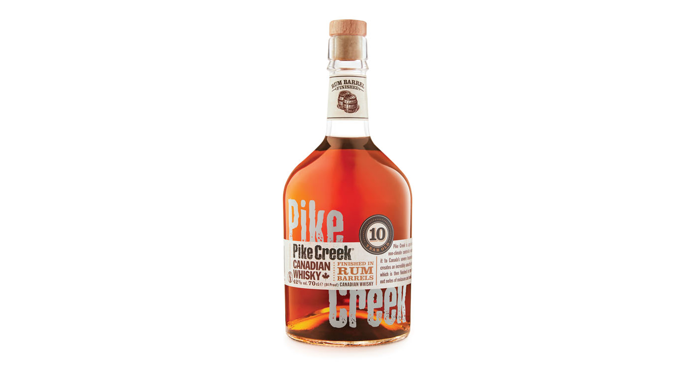 News: Pike Creek Canadian Whisky mit neuem Flaschendesign