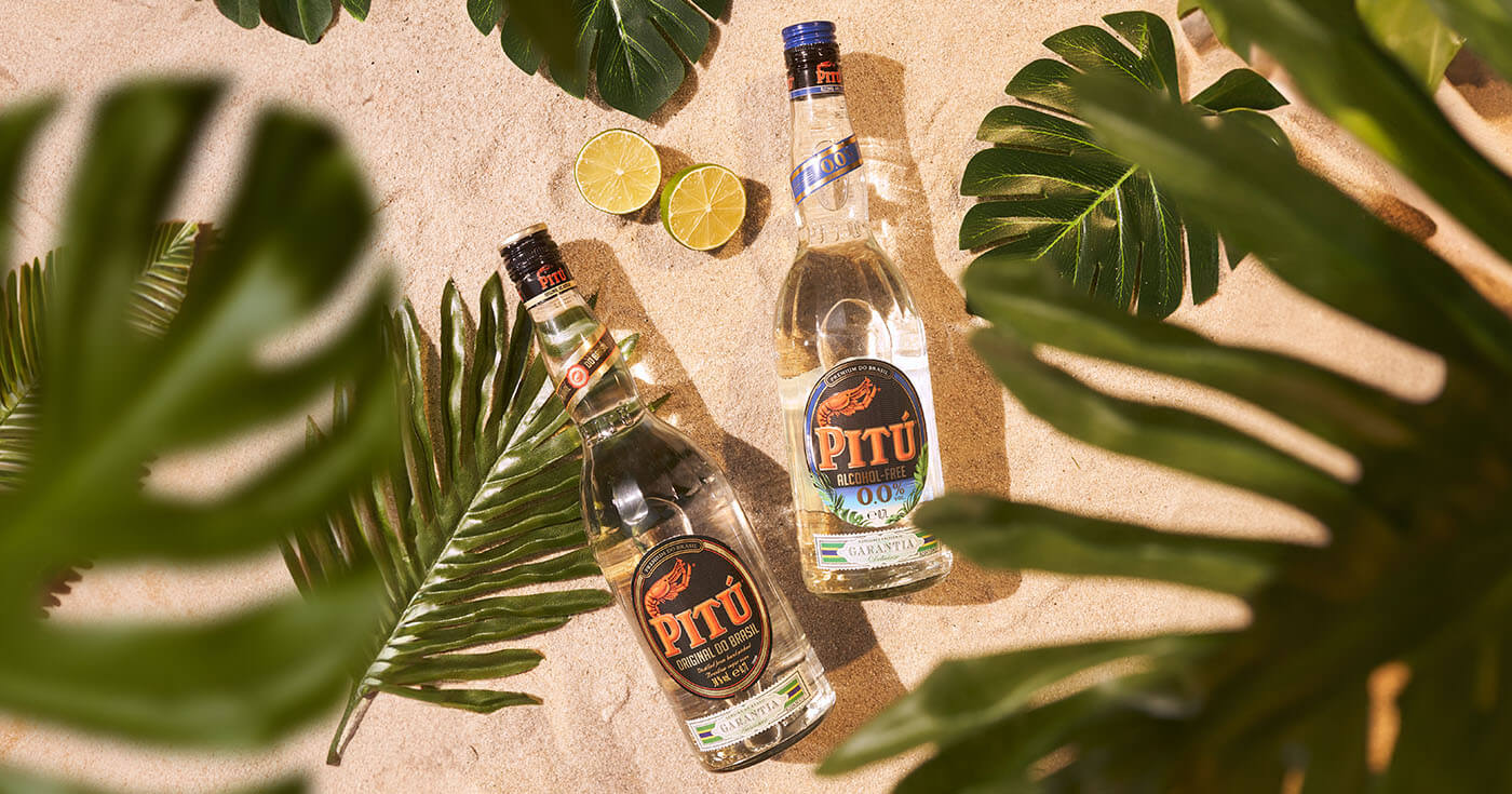 Pitú 0.0%: Pitú kündigt erste alkoholfreie Cachaça-Alternative an