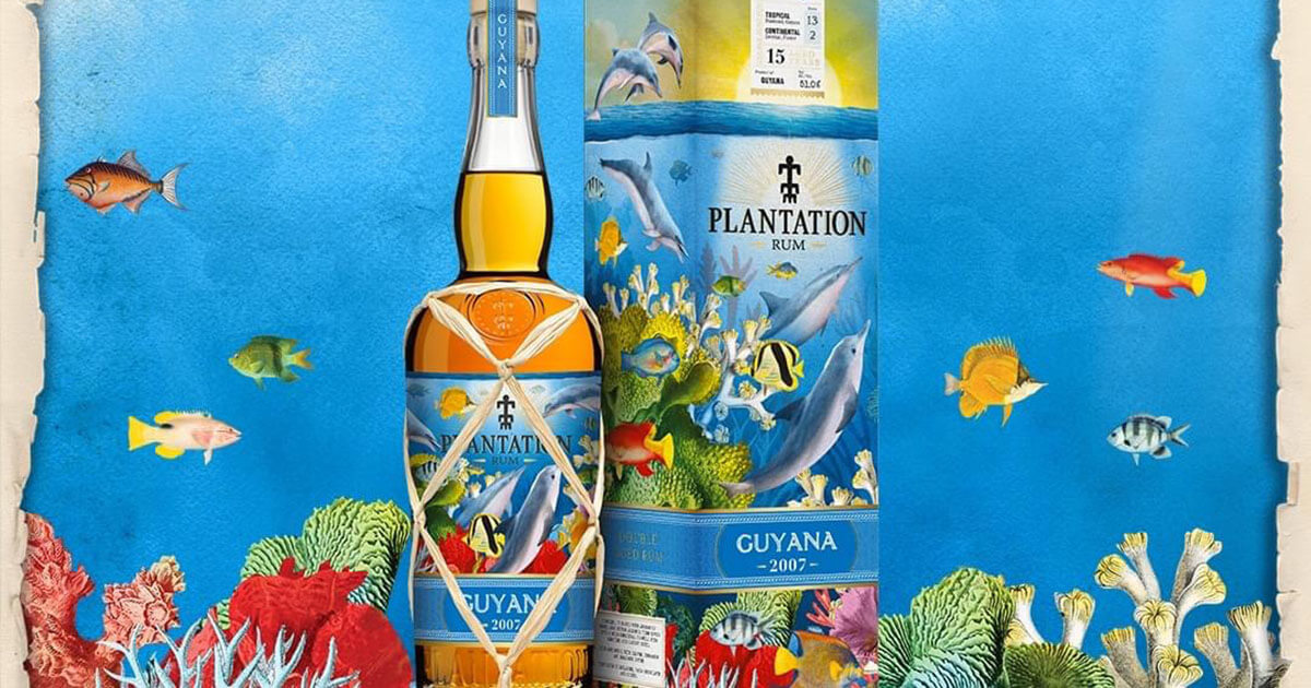 Neuankömmling: Plantation Rum mit Guyana 2007 One Time Limited Edition