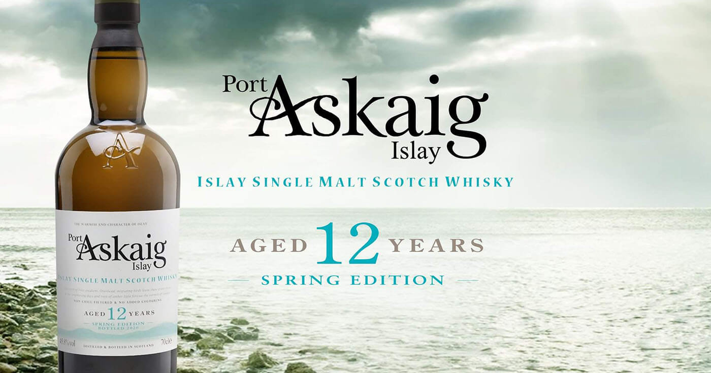 Frühling auf Islay: Port Askaig 12 Jahre Spring Edition 2020 seit kurzer Zeit am Markt