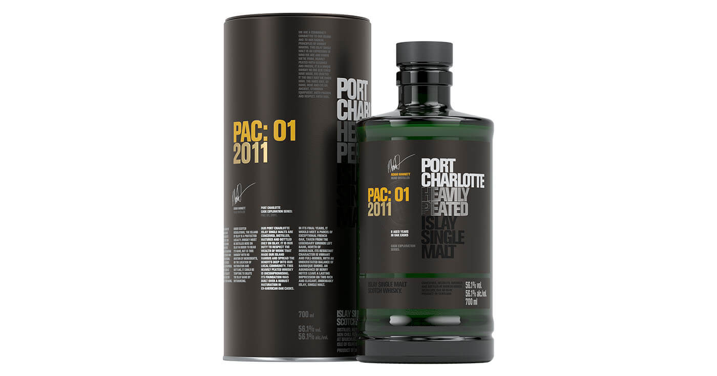 Scotch trifft Bordeaux: Bruichladdich stellt Port Charlotte PAC:01 2011 vor