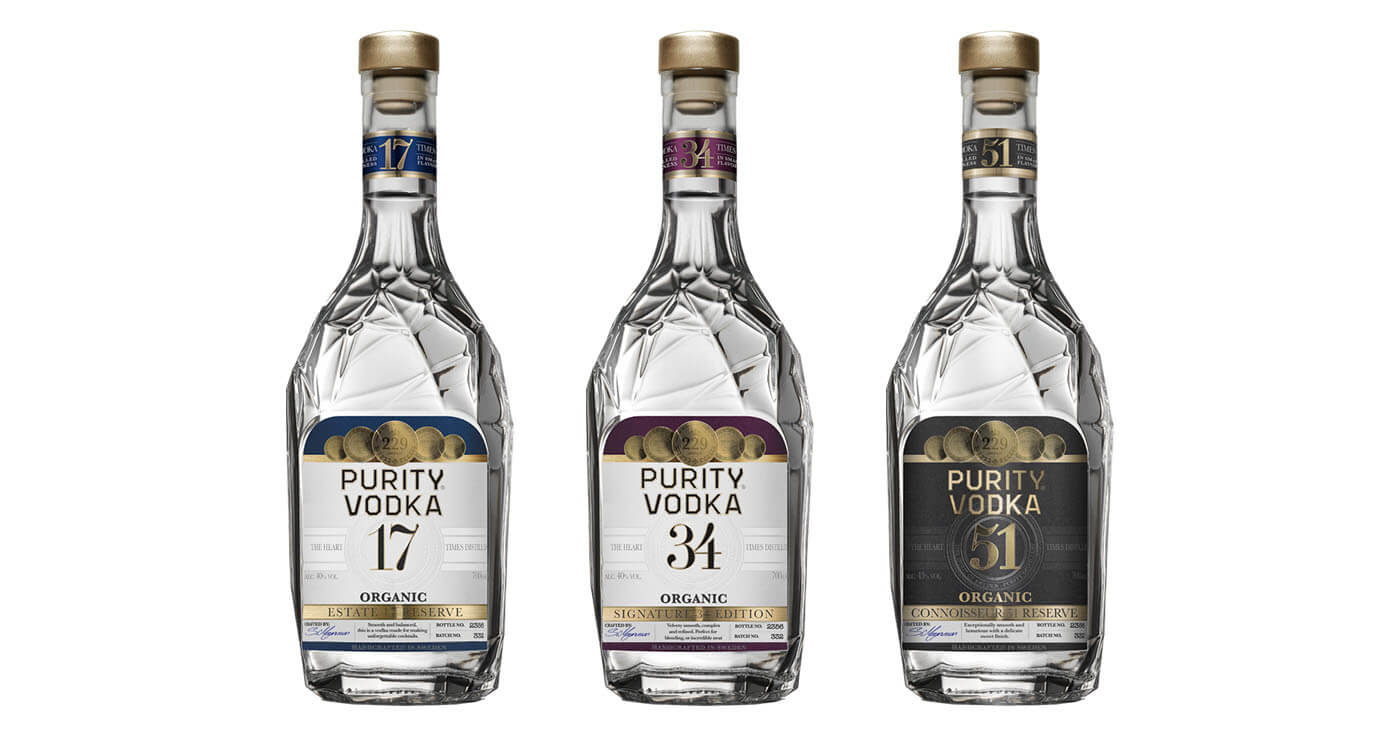 „When taste matters“: Purity Vodka bekommt neuen Look