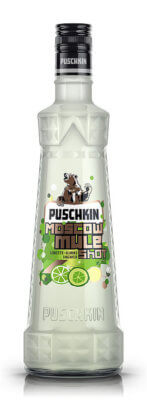 Puschkin Vodka launcht Variante Moscow Mule