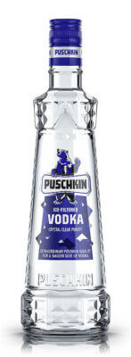 Redesign für Puschkin Vodka