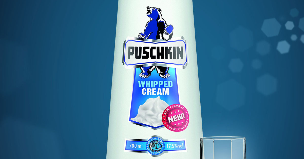 Sahnig: Puschkin Whipped Cream für deutschen Markt angekündigt