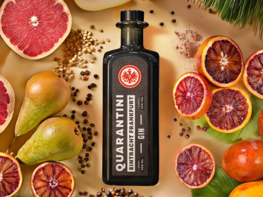Quarantini Eintracht Frankfurt Gin