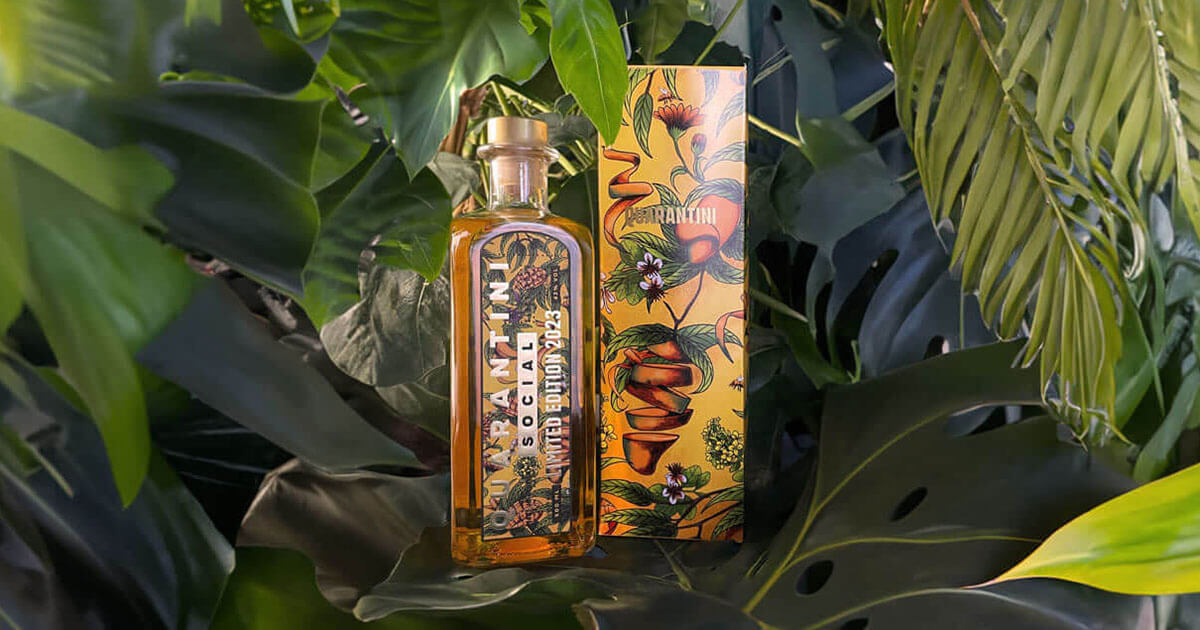 3333 Flaschen: Social Distillery launcht Quarantini Limited Edition 2023